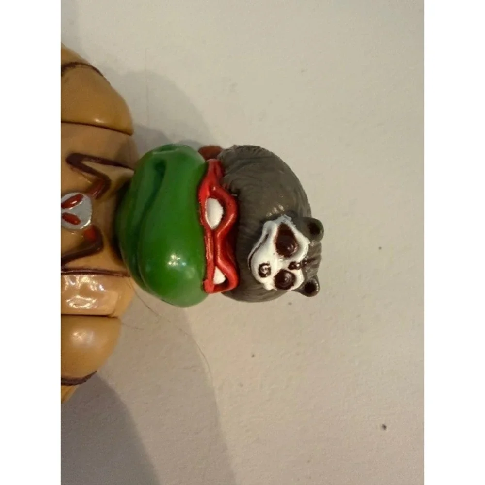 Vintage 1992 TMNT Raphael Wild West Turtle Scout Action Figure Playmates Toys